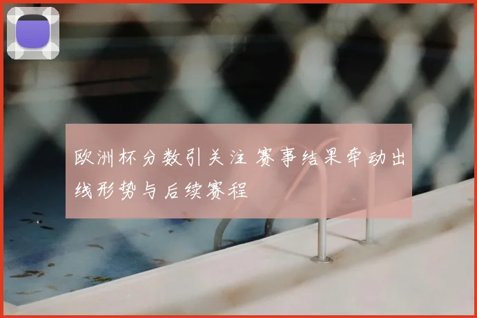 欧洲杯分数引关注 赛事结果牵动出线形势与后续赛程